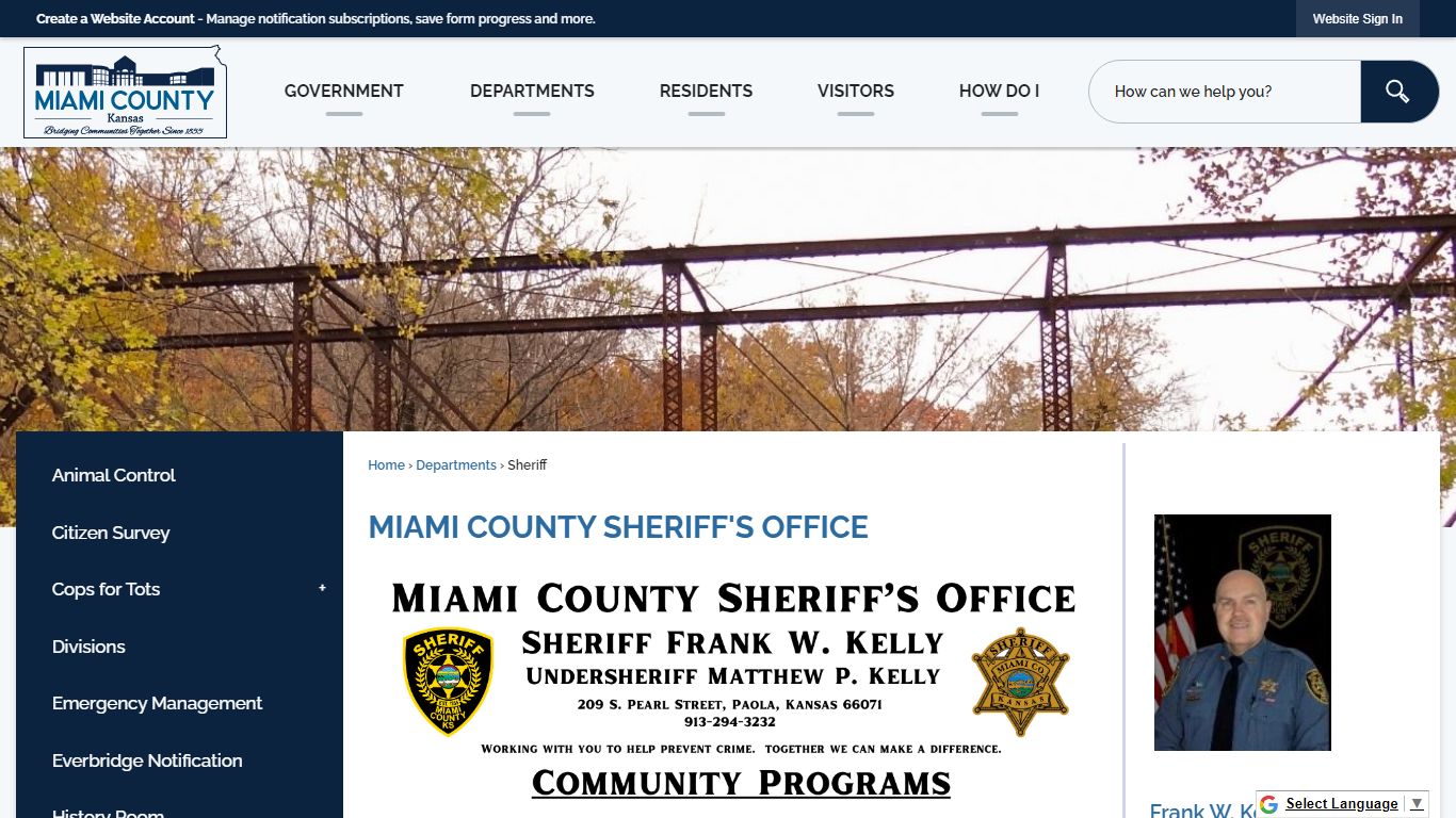 Miami County Sheriff's Office | Miami County, KS - Official Website